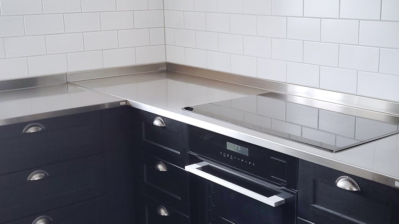 Varför rostfritt stål som bänkskiva i köket?