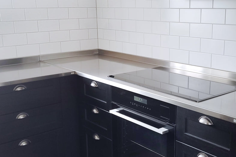 Varför rostfritt stål som bänkskiva i köket?