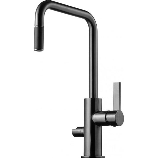 Tapwell ARM887 Brushed Black Chrome köksblandare